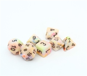 Festive Circus with Black Dice Set - Rollespilsterninger - Chessex